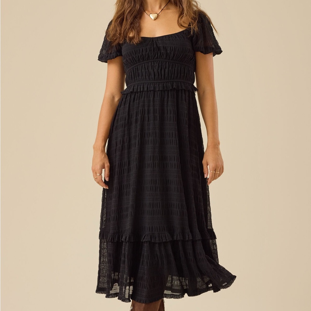 Altar'd State Talla Drop Waist Maxi Dress